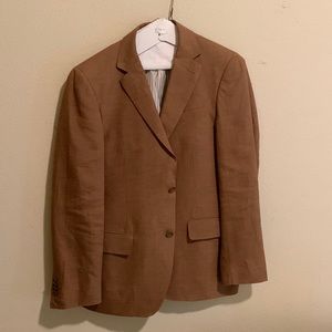 Rifinito a Mano Pure Linen Men’s Jacket